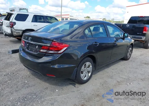 2013 Honda Civic Lx z USA, uszkodzony, nr VIN 19XFB2F54DE237333